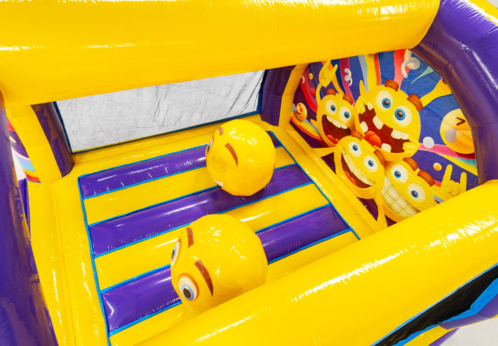 Jumpdome Emoji Springkussen | JB Inflatables